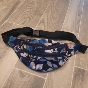 💙Fair Trade Empower Watercolor Floral Fanny Pack